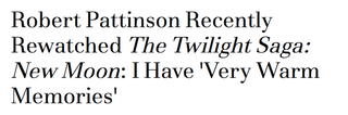 Illustration for article titled Robert Pattinson Did Not Say He Loves Twilight